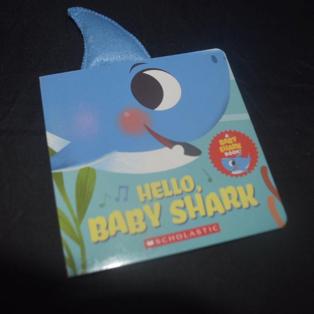 Hello, Baby Shark! Scholastic Board Book with Plush Fin